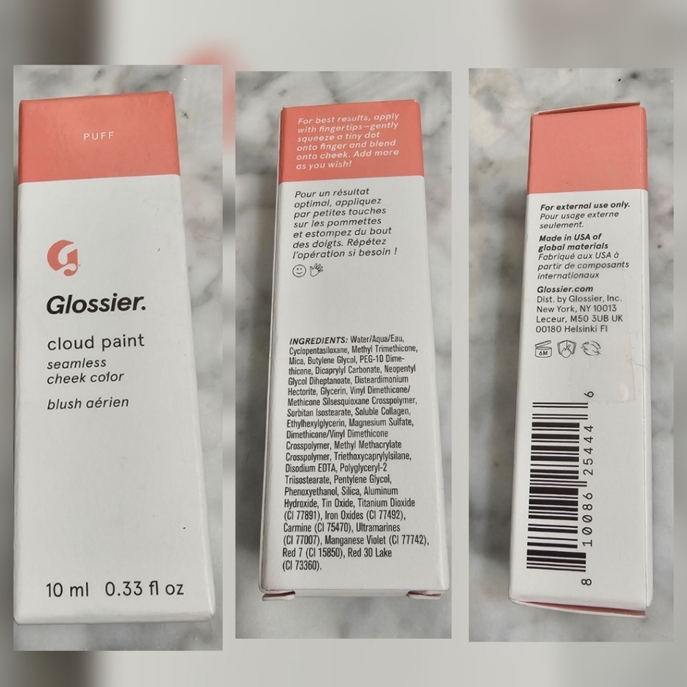NIB Glossier Cloud Paint in Puffy .33oz